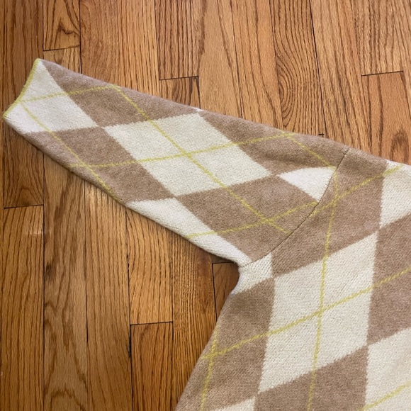 Pringle of Scotland x H&M patterned sweater, size S, various beige colors - Picture 3 of 4